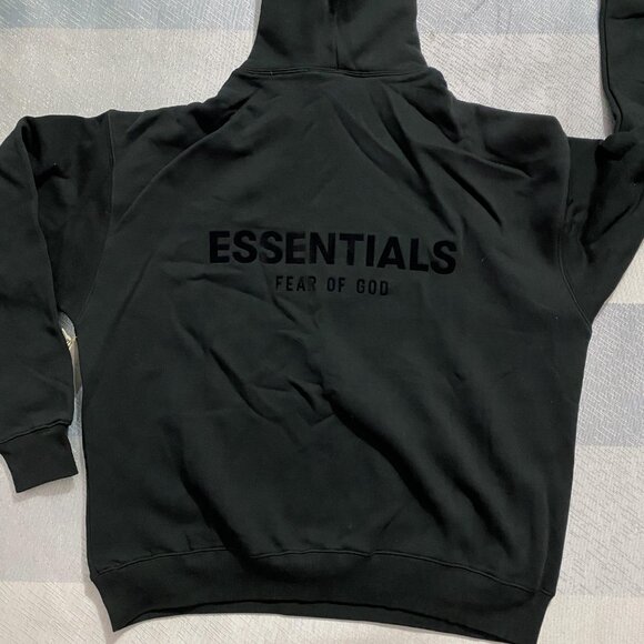 Fear Of God Hoodie Essentials Hoodie SS22 Stretch Limo - Picture 2 of 8